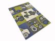 Gabóca Traktoros Gyerekszőnyeg Kék Szürke Zöld