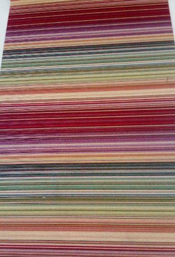 Ragusa modern futószőnyeg impregnált színes csíkos 65 cm széles