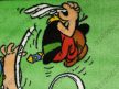 Asterix és Obelix mintás Zöld Gyerekszőnyeg 133 x 180 cm