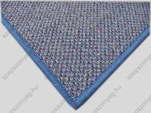 Eleonóra Strukturbuklé Irodai padlószőnyeg kék színben 4m széles