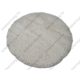 Gerle Oval-Kör alakú Shaggy szőnyeg fehér színben 160 cm