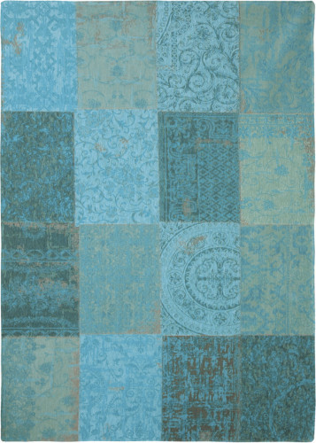 Arita Klasszikus Szőnyeg Világos Kék Patchwork 230 x 330 cm