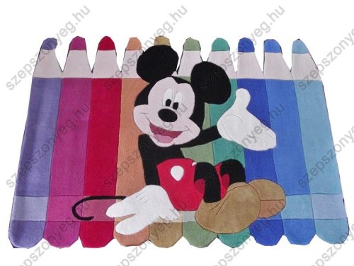 Mickey Egér ceruzái Disney Gyerekszőnyeg Hipoallergén 115 x 168 cm