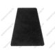 Gertrudis Nagyméretű Shaggy szőnyeg fekete prémium 200 x 290 cm