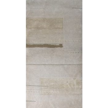 Angyal nepáli gyapjú szőnyeg 70 x 140 cm bézs