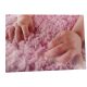 Agnella Rózsaszín Shaggy szőnyeg 130 x 190 cm