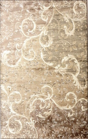 Detre Vintage Klasszikus Szőnyeg virágmintás Szürke Bézs 160 x 230