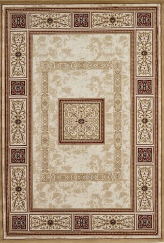 Barokk bézs klasszikus szőnyeg 120 x 180 cm