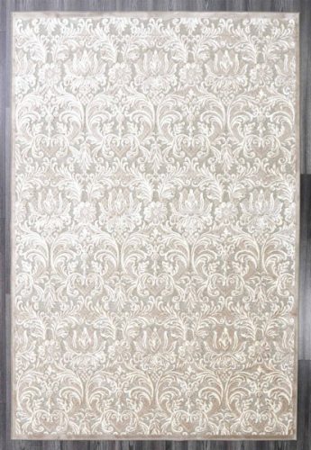 Barokk bézs klasszikus szőnyeg 135 x 195 cm