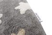 Szepesi szürke gyerekszőnyeg 100 x 150 cm 100% pamut csillagos 