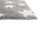Szepesi szürke gyerekszőnyeg 100 x 150 cm 100% pamut csillagos 