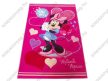 Vidám Minnie Egér Rózsaszín Gyerekszőnyeg 133 x 190 cm