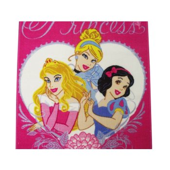   Princessz Disney Hercegnős Rózsaszín Gyerekszőnyeg 133 x 190 cm