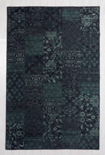 Szultána modern szőnyeg patchwork 240 x 340 cm zöld