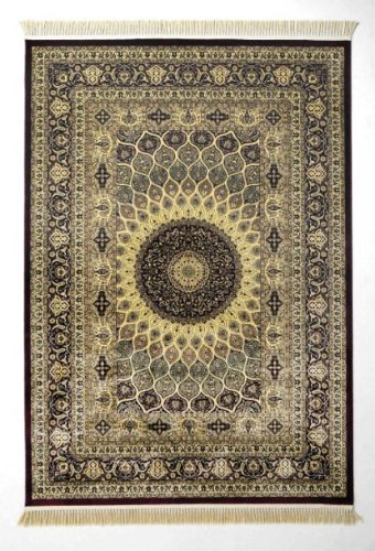 Adriana klasszikus szőnyeg bordó bézs 160 x 230 cm