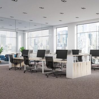   Döníz padlószőnyeg irodai bézs barna extra erős 2 m vagy 4 m széles