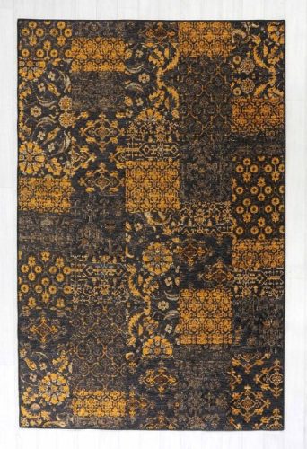 Melody exclusive patchwork szőnyeg modern 160 x 230 cm arany