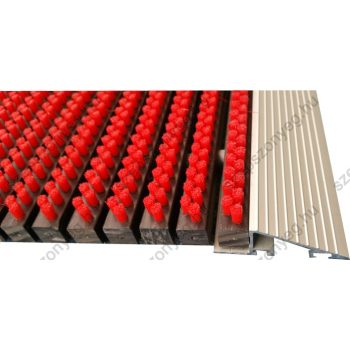   Lunel acélsodronyos lábtörlő piros erős strapabíró 50 x 80 cm