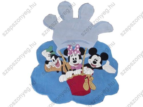 Mickey egér kék Disney Gyerekszőnyeg Hipoallergén 115 x 168 cm