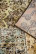 Elegante Patchwork Szőnyeg 65 x 110 cm barna arany