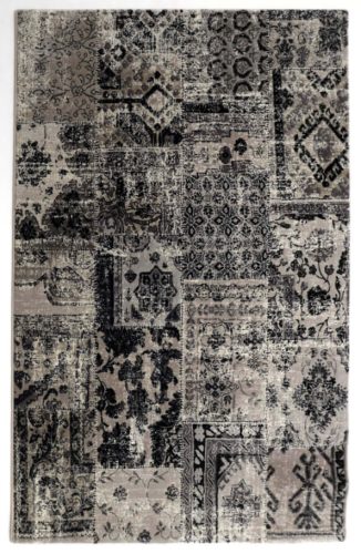 Agasse szürke patchwork szőnyeg 133 x 195 cm