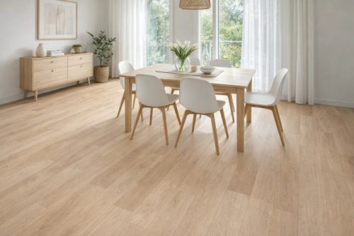  Fehér Laminált Padlóburkolat – Antigua dizájn 