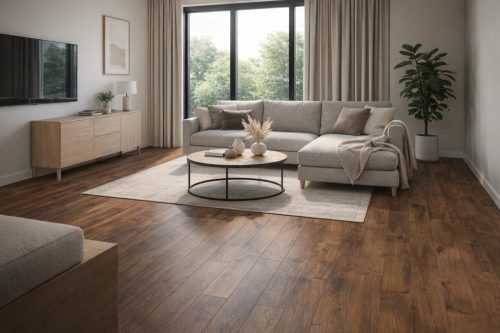  Barna Laminált Padlóburkolat – Aruba dizájn 