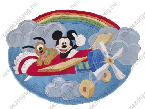 Disney gyerek szőnyeg Mickey egér és Plútó - Hipoallergén 115 x 168 cm