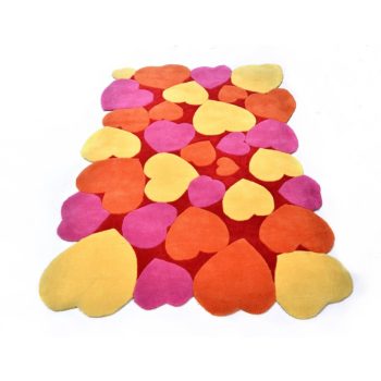 Csupaszív színes Prémium Gyerek Szőnyeg 160 x 230 cm