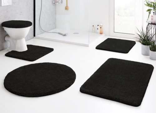 Bakelit Kleine Wolke fürdőszoba szőnyeg fekete 60 x 100 cm