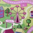 Barbie Város Rózsaszín Kislány Gyerekszőnyeg
