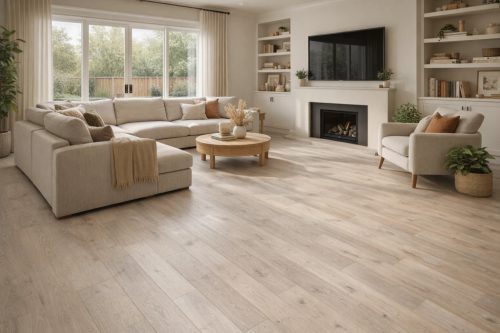  Fehér Laminált Padlóburkolat – Barbuda dizájn 