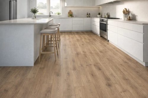  Barna Laminált Padlóburkolat – Basseterre dizájn 