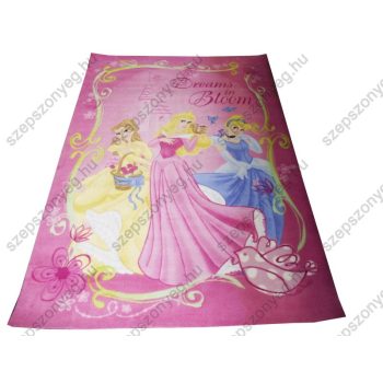 Hercegnős Disney Gyerekszőnyeg rózsaszín 140 x 200 cm