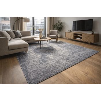 Belarin Szürke Modern Szőnyeg 80x150 cm