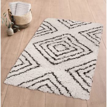   Berta 100% pamut Fürdőszoba Szőnyeg 55 x 65 cm Kleine Wolke bézs