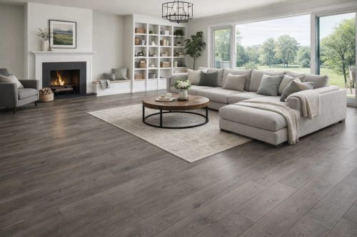  Barna Laminált Padlóburkolat – Bramble dizájn 