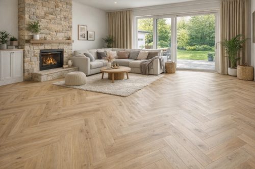  Fehér Laminált Padlóburkolat – Calder dizájn 