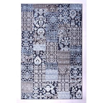 Carpathia Modern Patchwork Szőnyeg szürke 65 x 110 cm