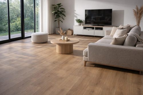  Barna Laminált Padlóburkolat – Castries dizájn 