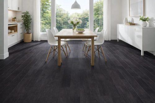  Fekete Laminált Padlóburkolat – Cayman dizájn 