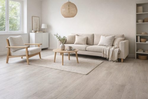  Szürke Laminált Padlóburkolat – Creta dizájn 