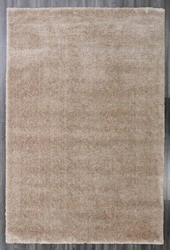 Jónás Minőségi Vastag Shaggy szőnyeg barna színben 80 x 150 cm