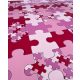 Duffy rózsaszín vinyl padló tekercses PVC tekercses 2 m széles
