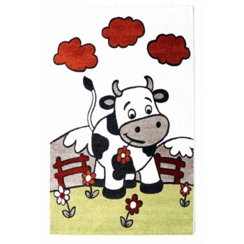 Muki bocis gyerekszőnyeg fehér zöld 160 x 230 cm