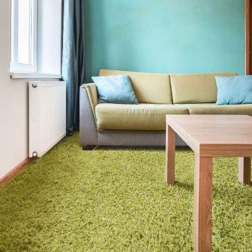 Alba modern padlószőnyeg kiwi zöld 4 m széles