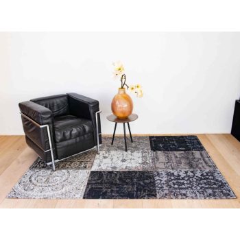 Melany Patchwork szőnyeg szürke vintage