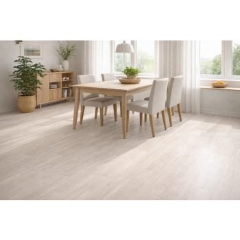  Fehér Laminált Padlóburkolat – Eleuthera dizájn 