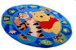 Francesko Micimackós Gyerekszőnyeg kör alakú 150 cm kék