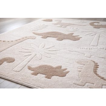  Beige Gyerekszőnyeg – Fantaszoo dizájn 